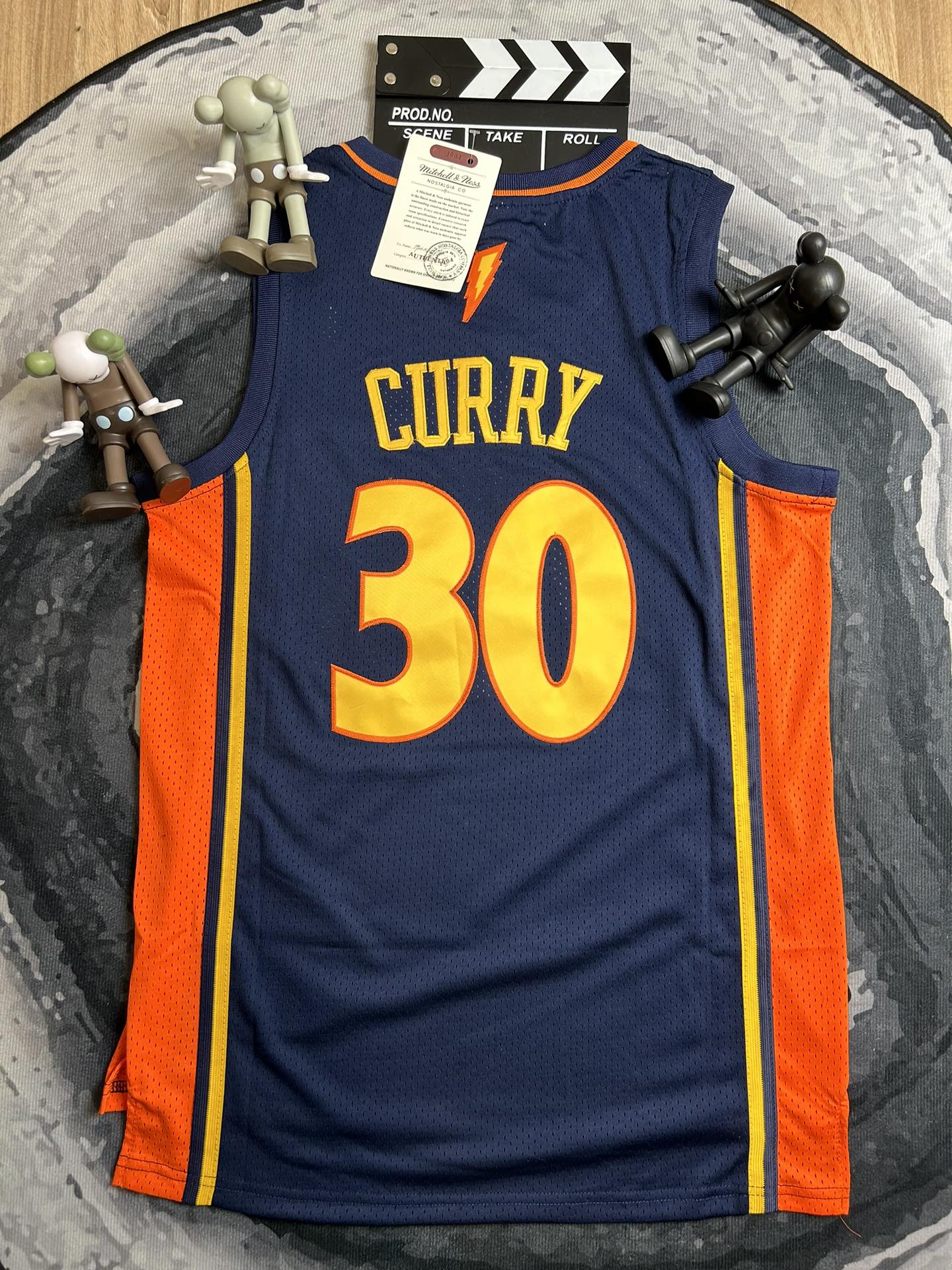 Mitchell & Ness ’09-10 Stephen Curry #30 Embroidered Vest Collection Details - 图片 2