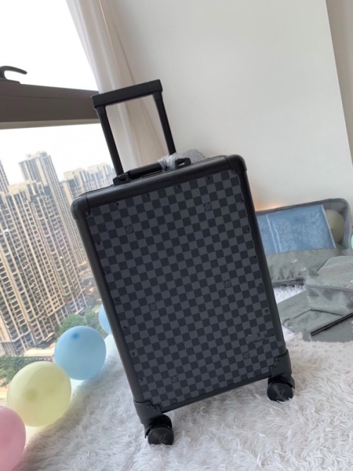 Louis Vuitton Damier Graphite Rolling Luggage 20-inch Carry-on Suitcase 1 Louis Vuitton Damier Graphite Rolling Luggage 20-inch Carry-on Suitcase