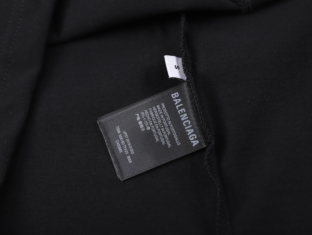170 Balenciaga/ 巴黎 23SS极简字母logo 印花短袖