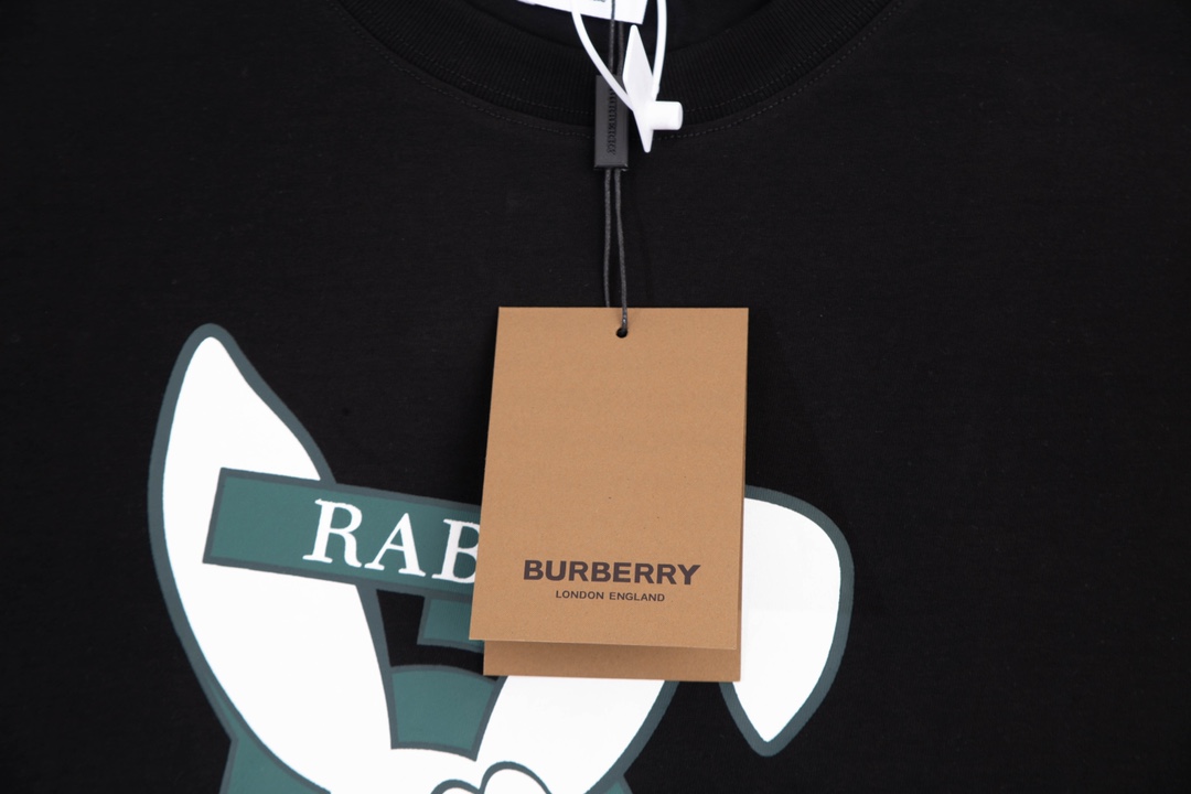 170 Burberry巴宝莉 2023夏季新款 兔年限定 定制260g双纱纯棉面料