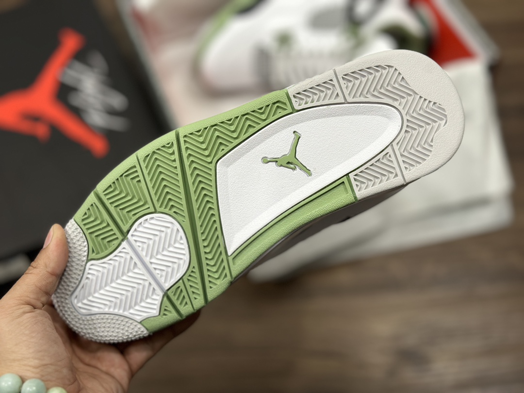 Air Jordan 4 aj4 乔4 “鼠尾草海盐” AQ9129-103