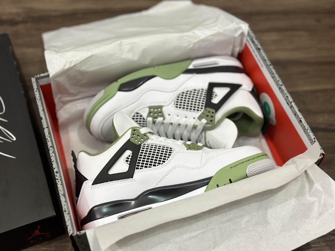 Air Jordan 4 aj4 乔4 “鼠尾草海盐” AQ9129-103