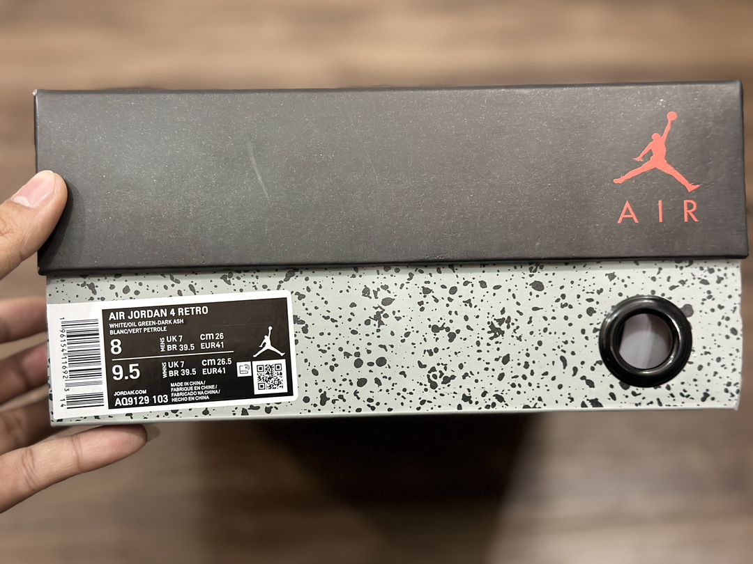 Air Jordan 4 aj4 乔4 “鼠尾草海盐” AQ9129-103