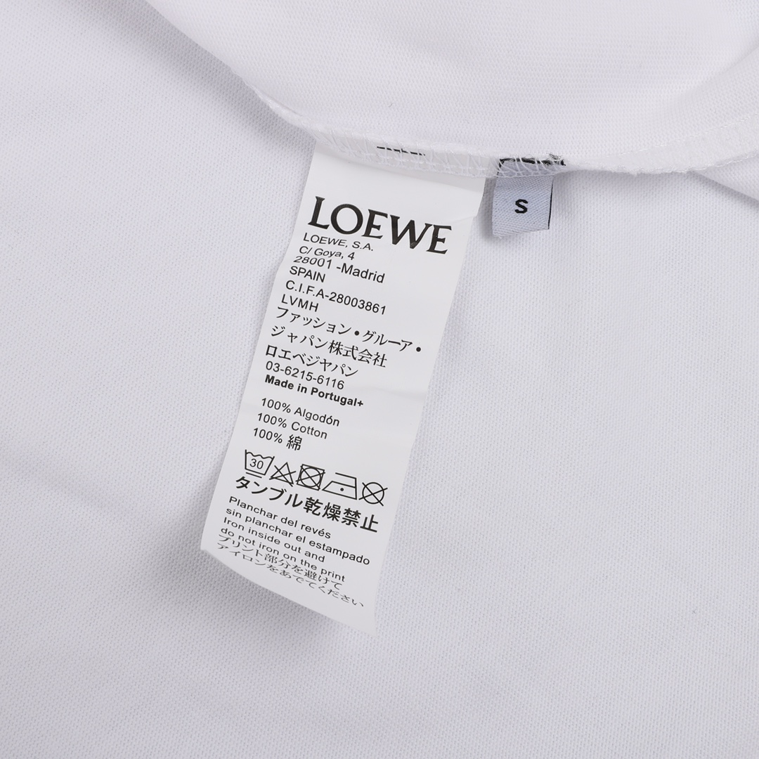 160 Loewe /罗意威 龙猫印花圆领短袖