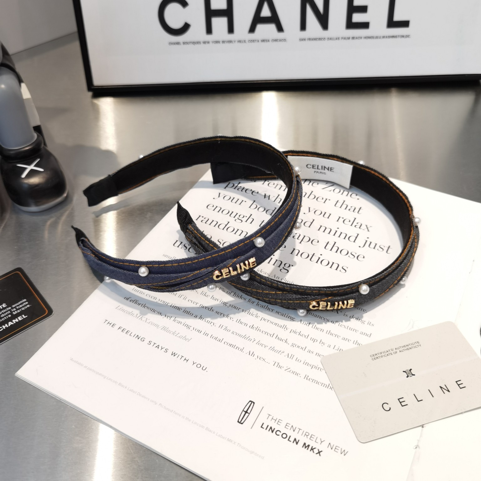 셀린느 헤어악세 130980 Celine Accessories