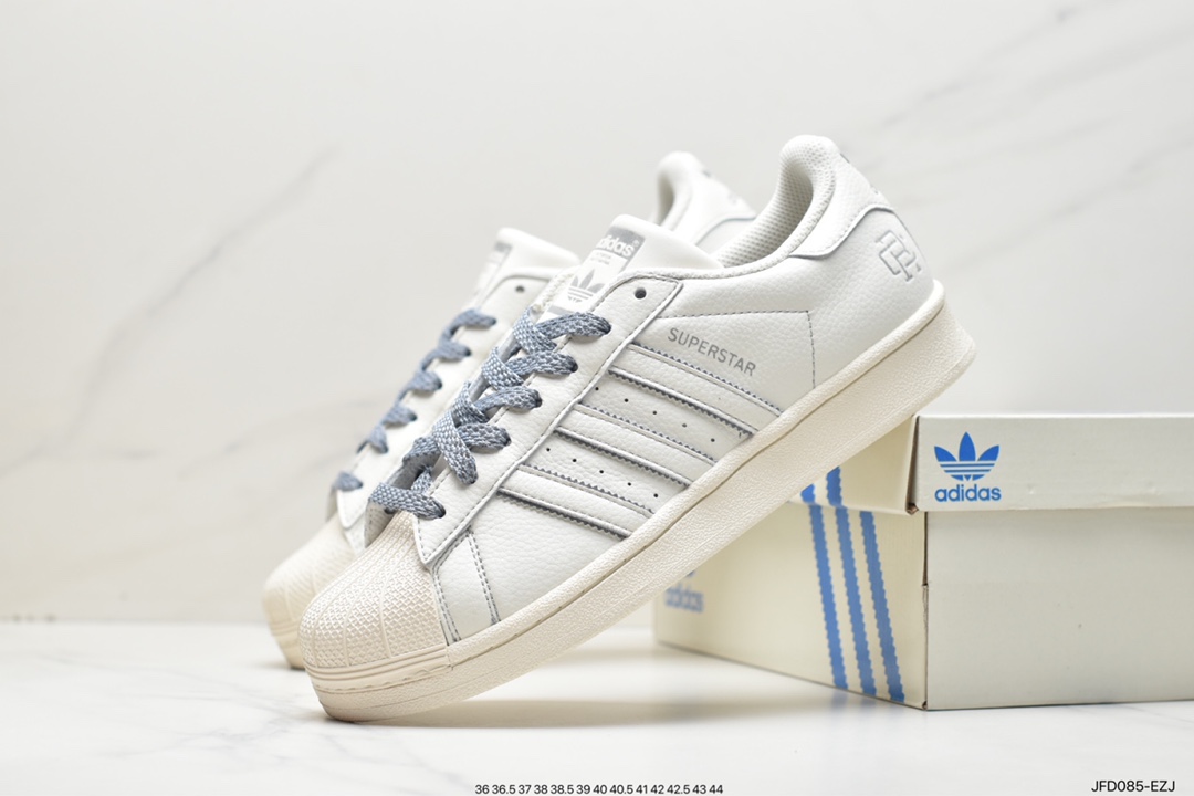 Adidas Clover Originals Superstar ”Sail/Green/Lace” Shell Head HQ0458