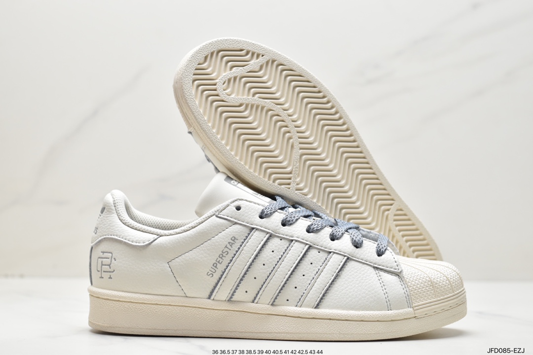 Adidas Clover Originals Superstar ”Sail/Green/Lace” Shell Head HQ0458