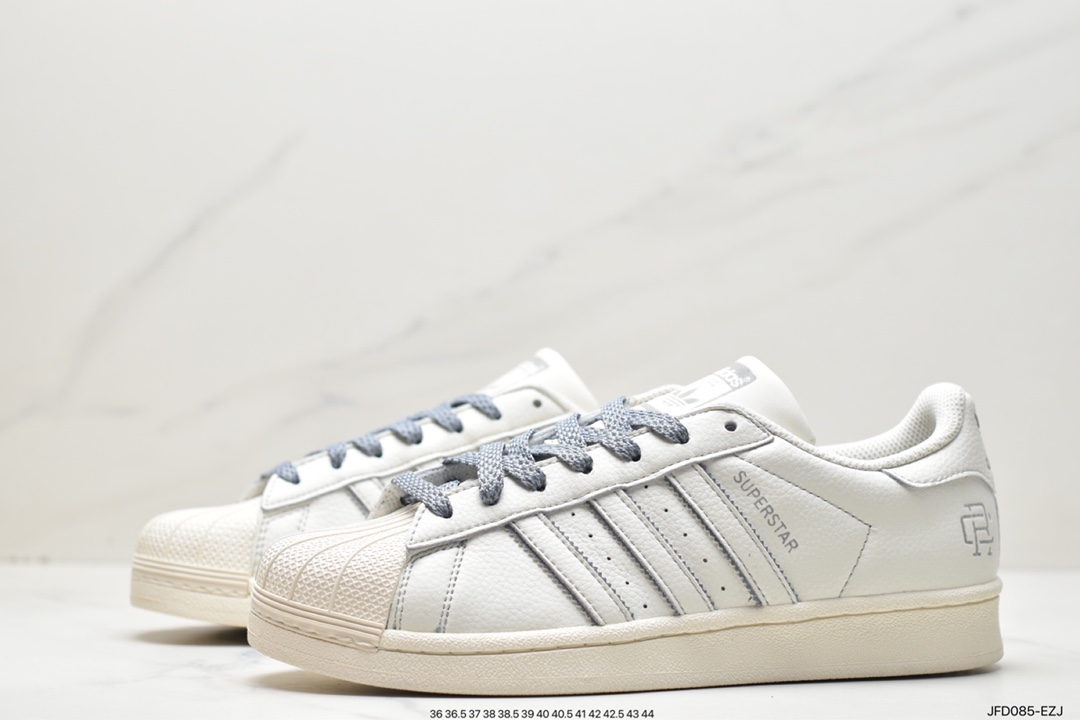 Adidas Clover Originals Superstar ”Sail/Green/Lace” Shell Head HQ0458