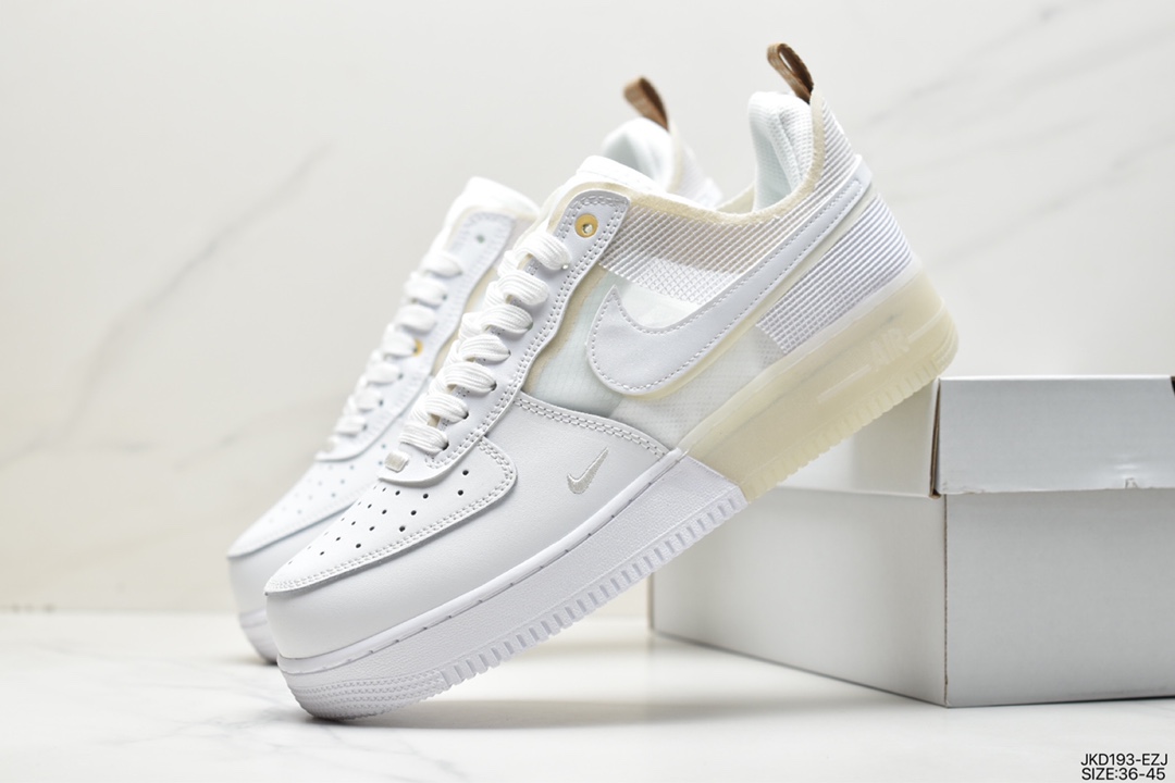 耐克Nike Air Force 1 React”Coconut Milk”空军一号低帮DM0573-001