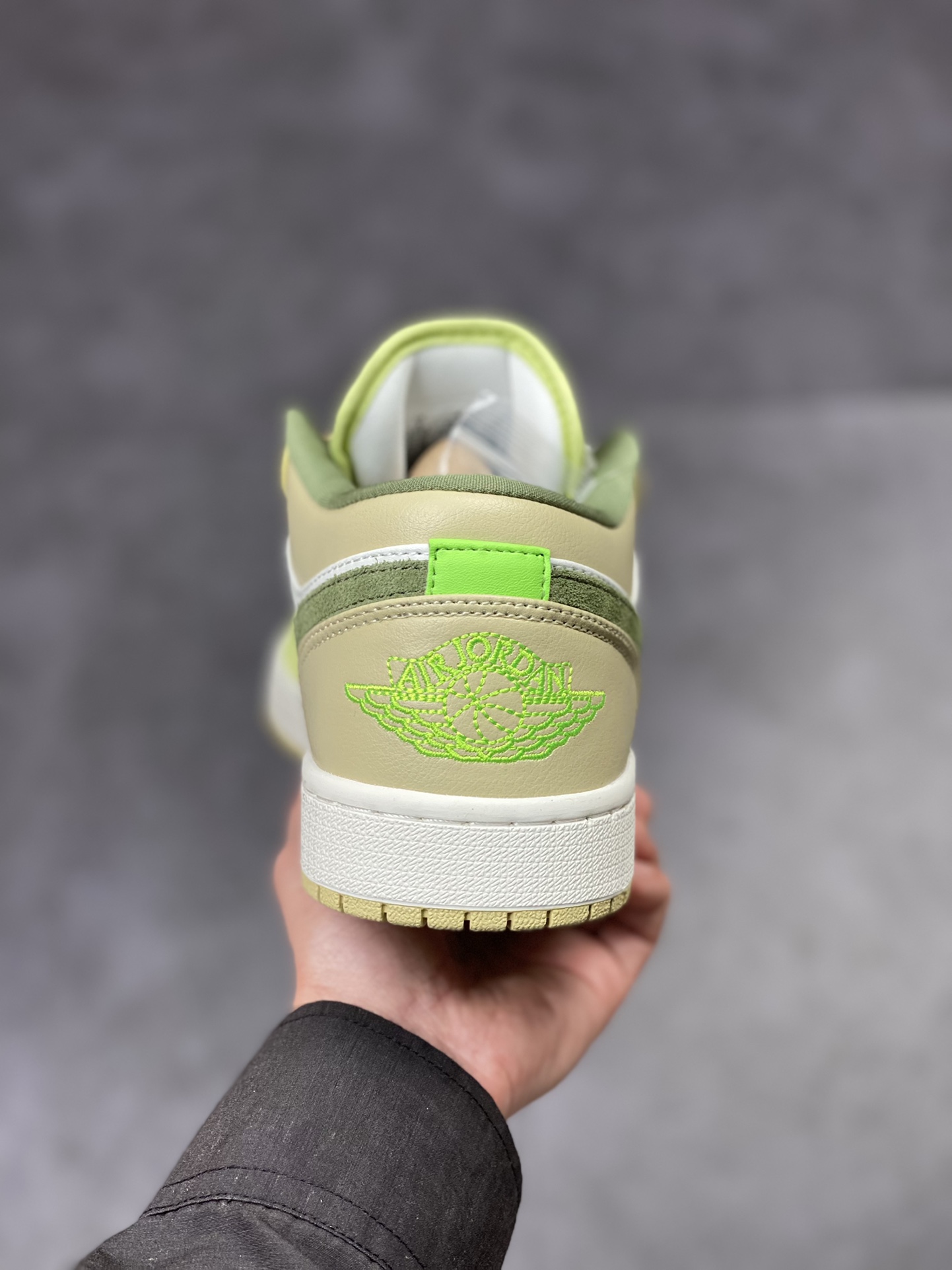 Air Jordan 1 Low 白绿脚趾 AJ1乔1低帮休闲板鞋FD9906-131