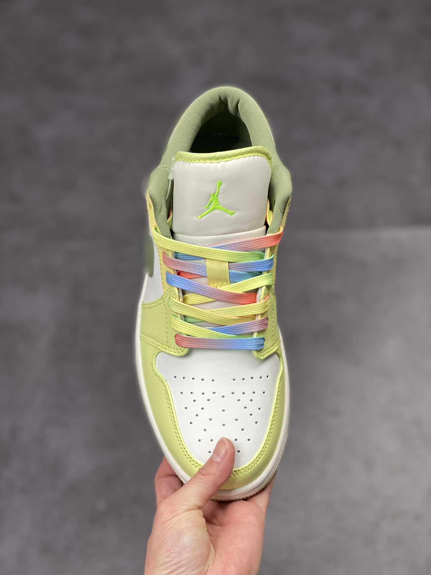 Air Jordan 1 Low 白绿脚趾 AJ1乔1低帮休闲板鞋FD9906-131