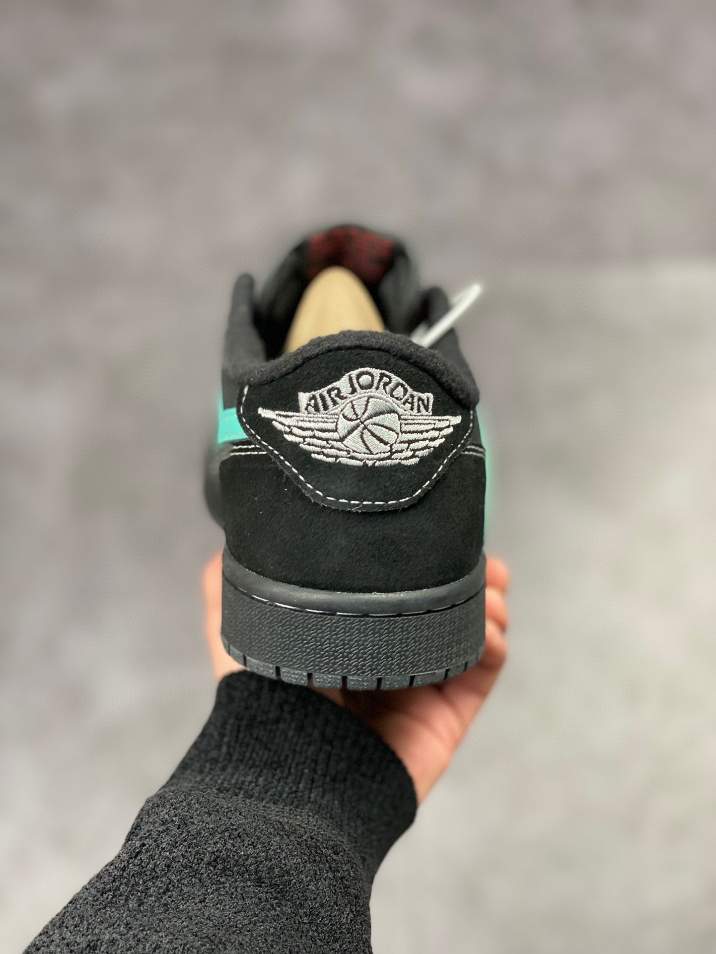 创意定制强行三方联名 “蒂芙尼倒钩” Travis Scott x Tiffany & Co. x Nike Air Jordan 1 Low TS联名黑蒂芙尼蓝倒钩“Tiffany Blue” DM7866-311