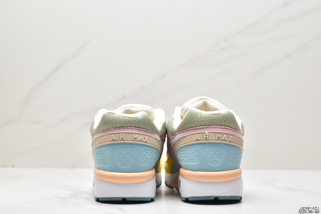 耐克Nike Air Max BW OG Persian Violet经典拼接休闲运动跑步鞋 DJ9648-200