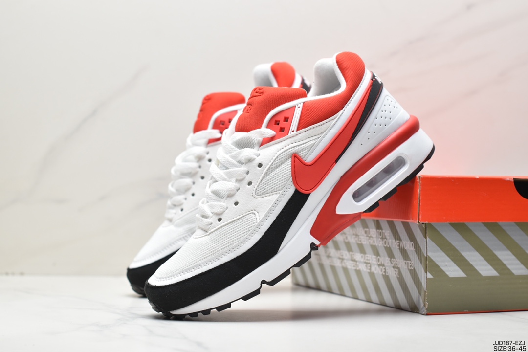 耐克Nike Air Max BW OG Persian Violet经典拼接休闲运动跑步鞋 DJ9648-200