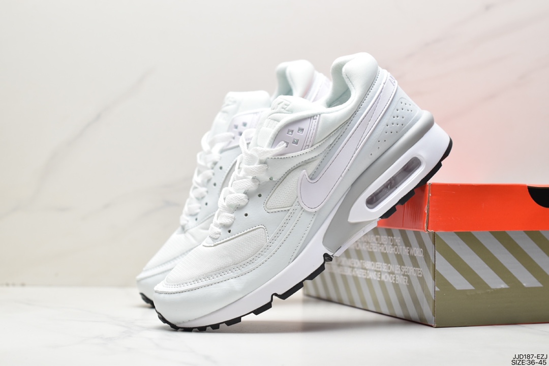 耐克Nike Air Max BW OG Persian Violet经典拼接休闲运动跑步鞋 DJ9648-200