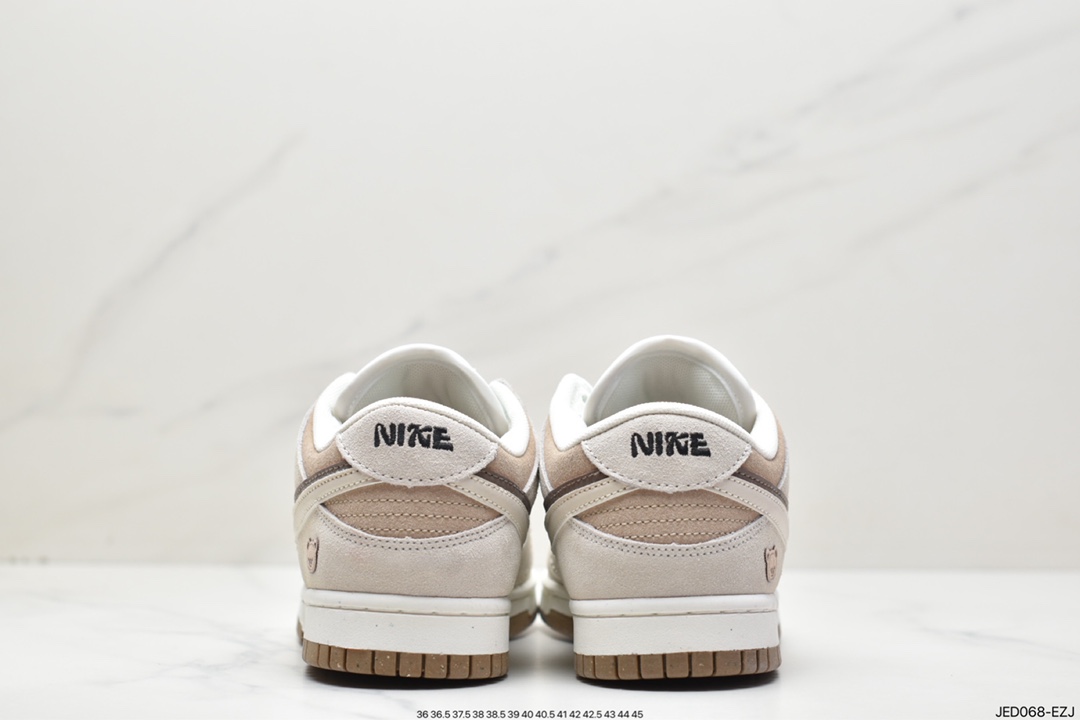 SB Dunk Low SE”85 Double Swoosh/Grey/Brown Bear”扣篮系列低帮DO9457-100