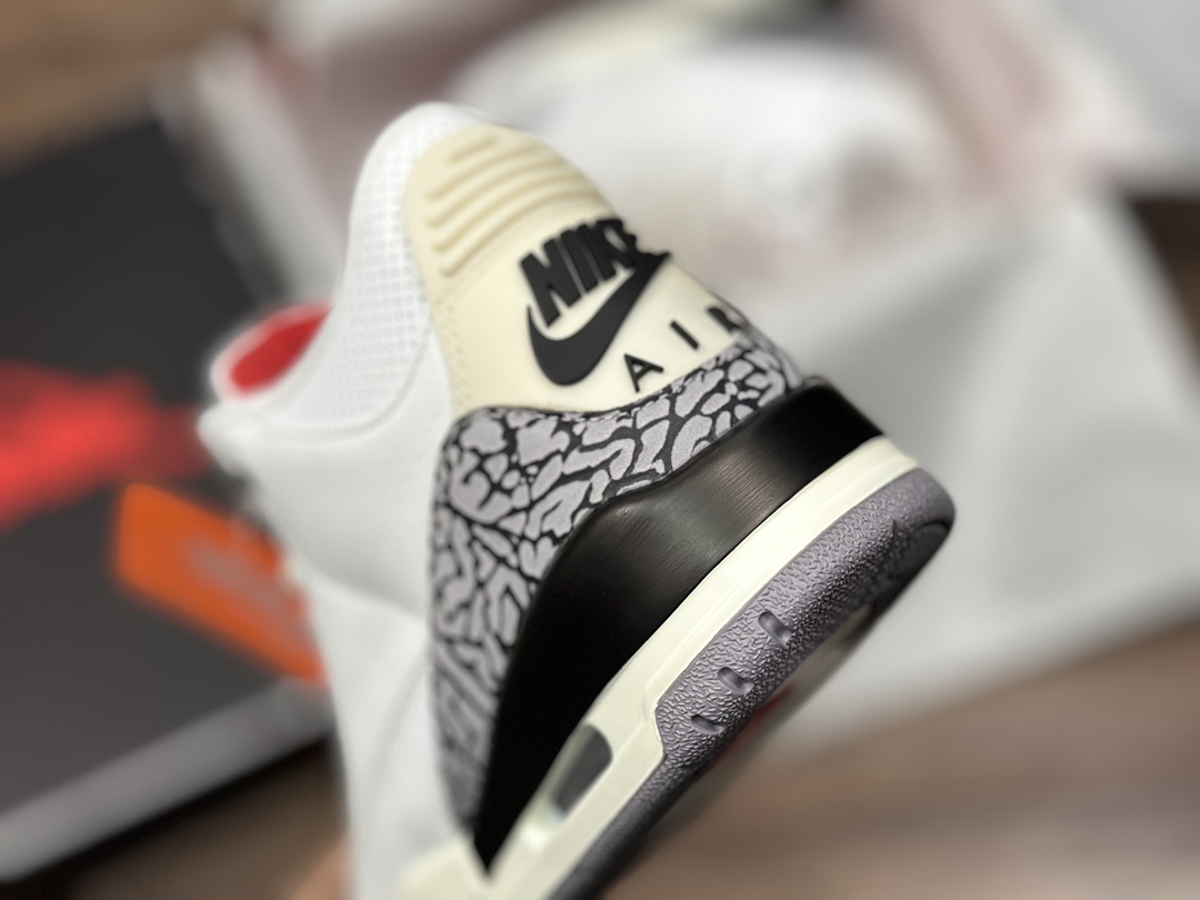 Jordan 3 AJ3 “做旧 白水泥” DN3707-100