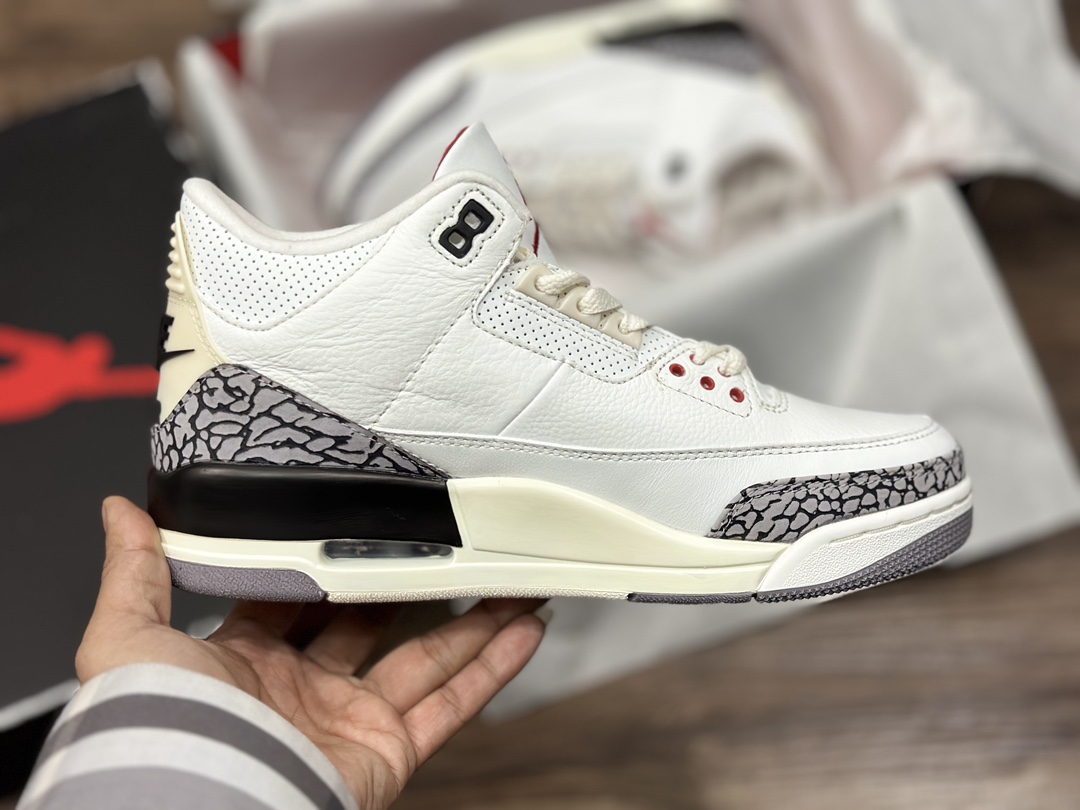 Jordan 3 AJ3 “做旧 白水泥” DN3707-100