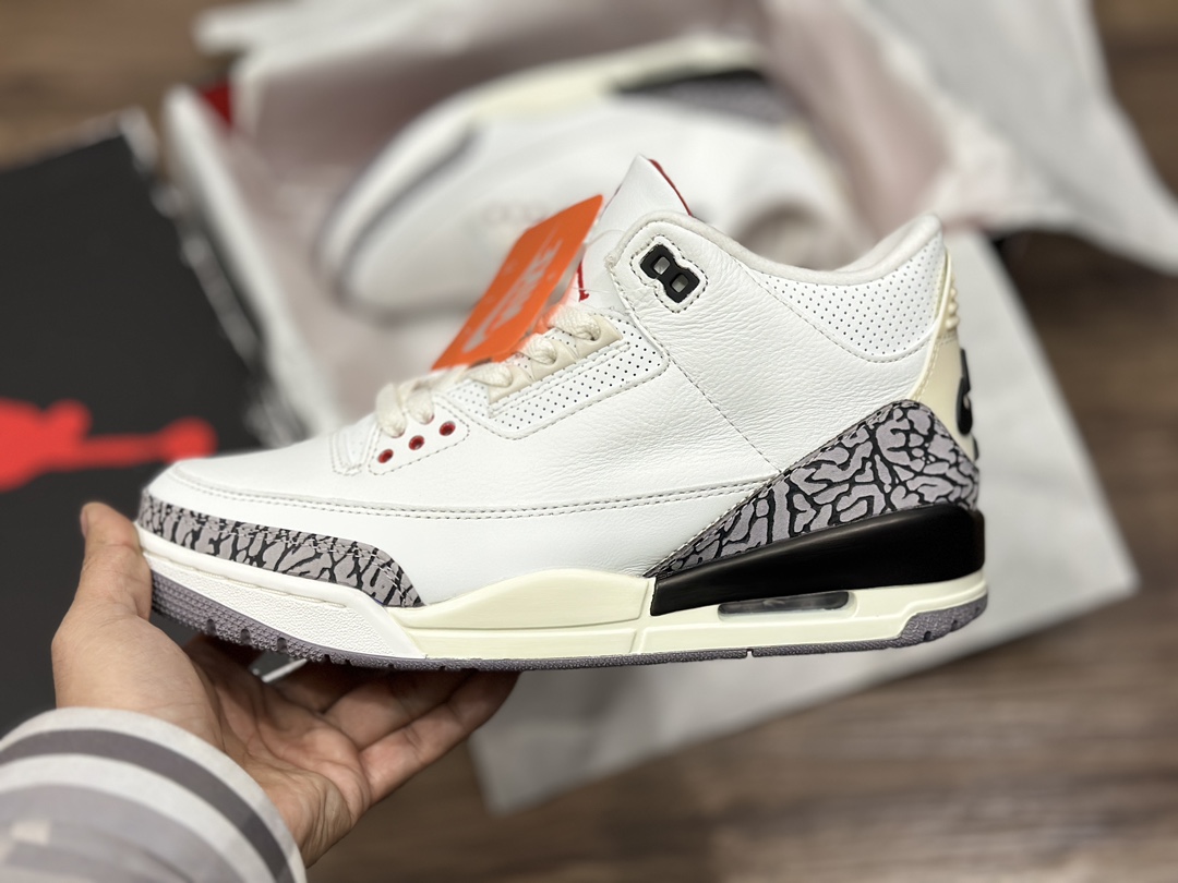 Jordan 3 AJ3 “做旧 白水泥” DN3707-100