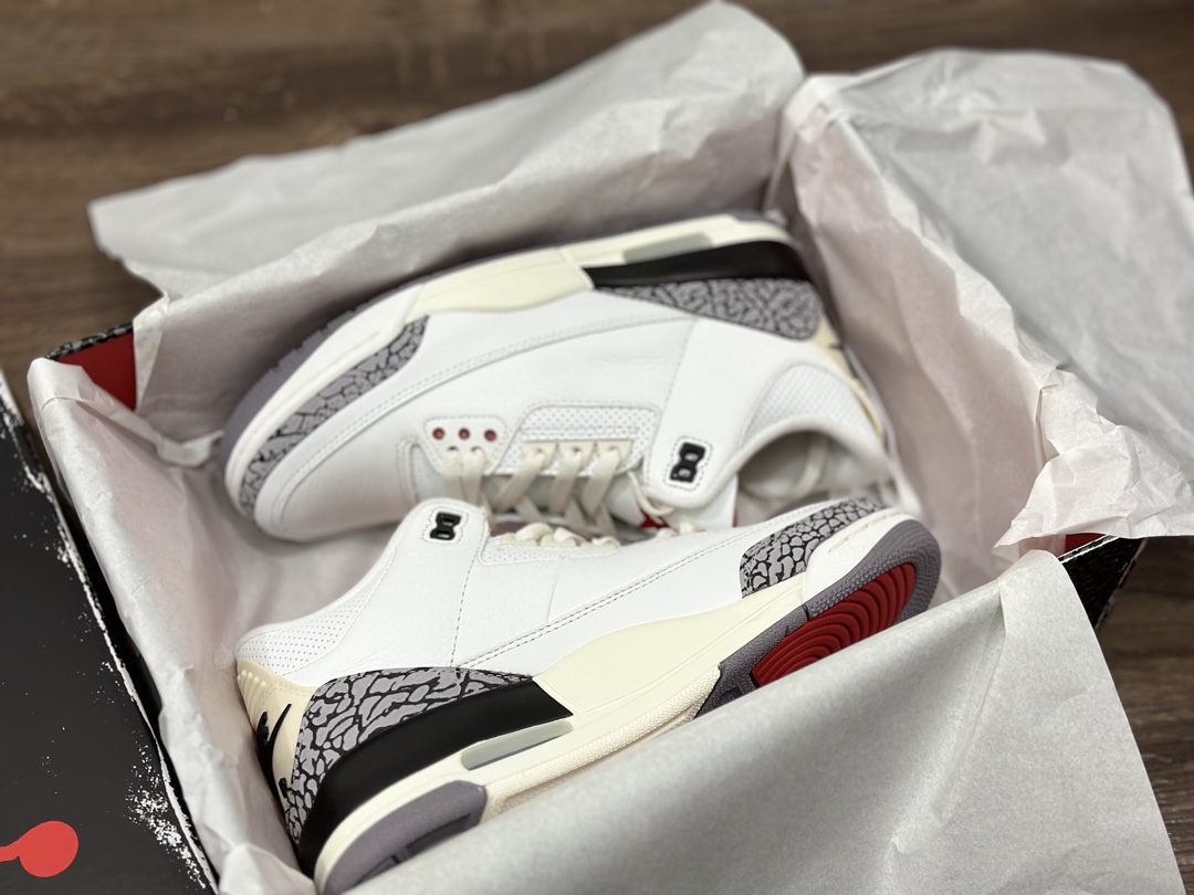 Jordan 3 AJ3 “做旧 白水泥” DN3707-100