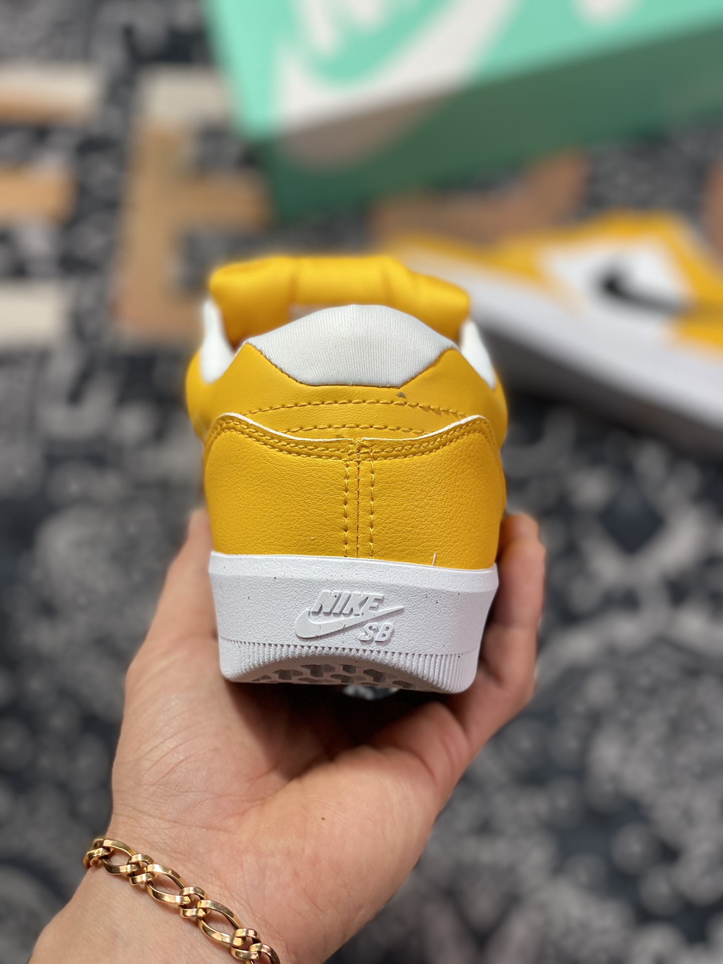 150 Nike SB Forcce 58 白黑黄 复古休闲男女板鞋 DH7505-700