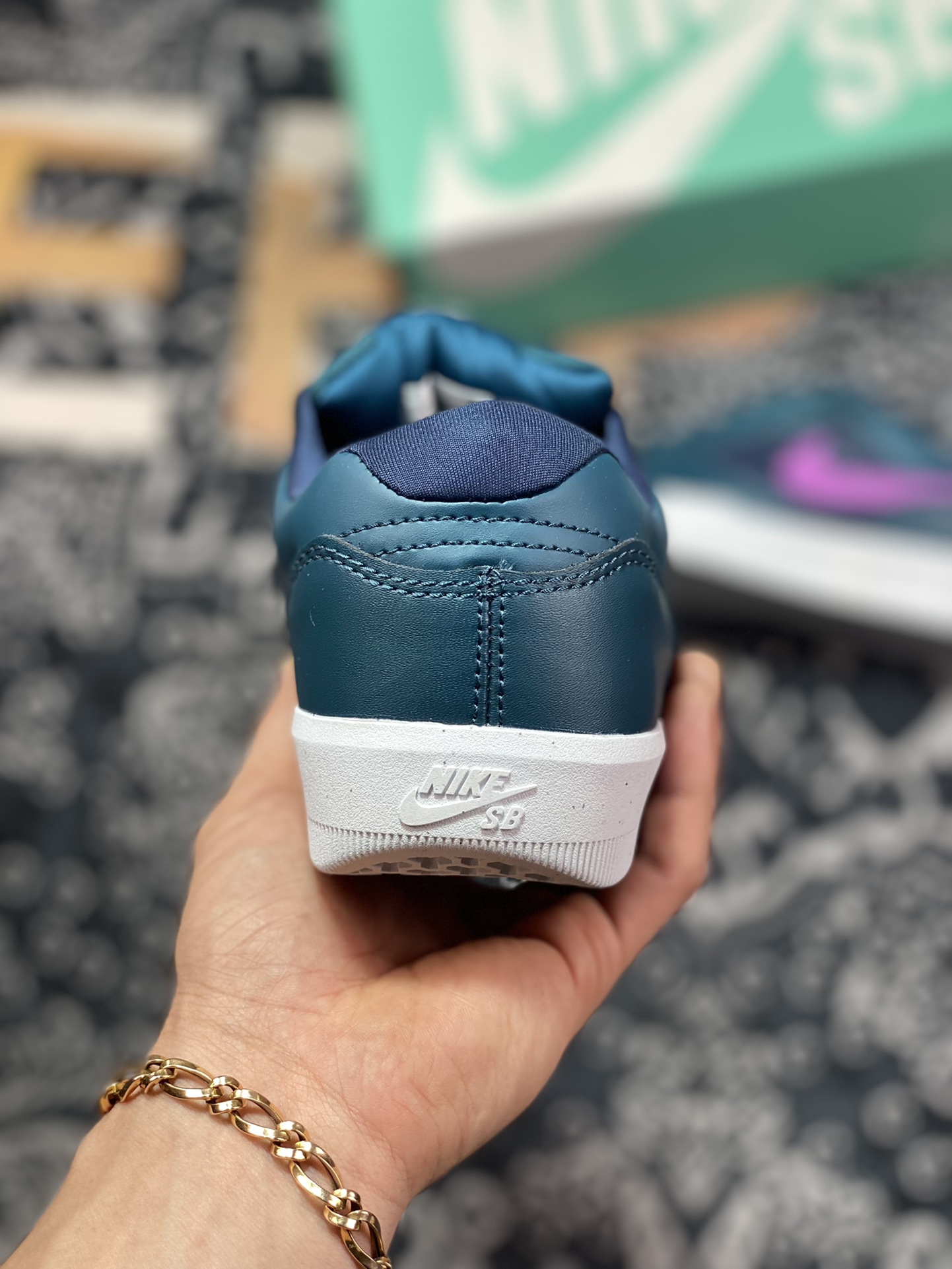 150 Nike SB Forcce 58 绿紫 复古休闲男女板鞋 DH7505-401