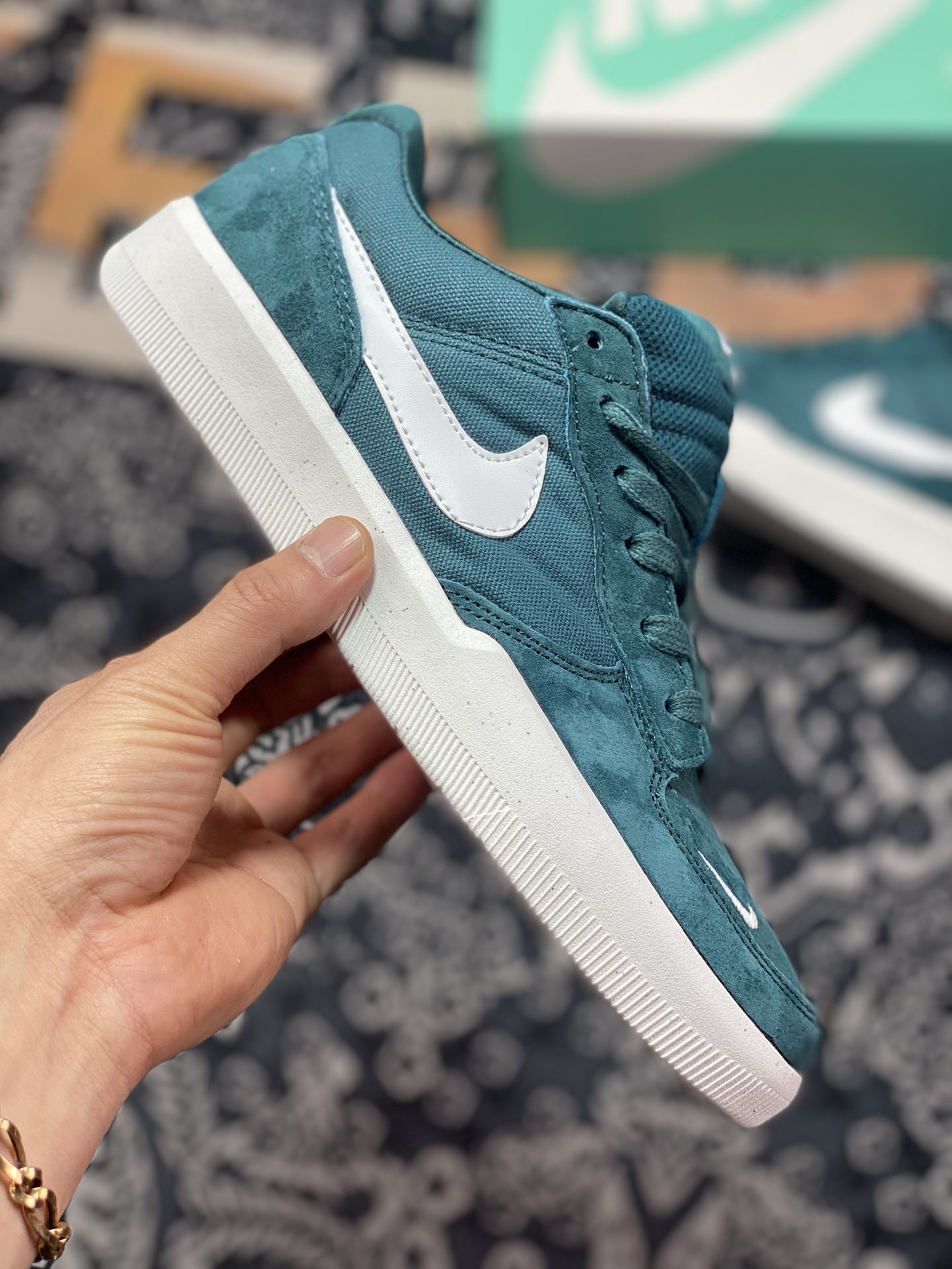 150 Nike SB Forcce 58 绿白 复古休闲男女板鞋CZ2909-005
