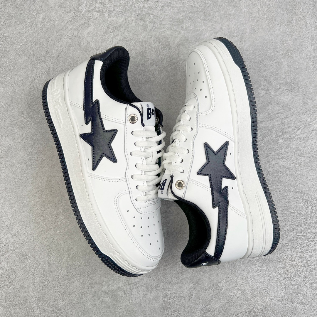 图片[3]-＃C版纯原 Bape Sta To Low 明星同款 猿人头经典漆皮低帮运动休闲板鞋 全套原纸板楦头开发 确保原汁原味 市场最完美低趴版型 一比一鞋头弧度高度鞋身弧度 外贸平台指定订单 匠心打造 开发时长超过半年 独家私模磨具冲刀加持 原厂特供皮料光泽色卡零偏差 内里均采用市场最好的超软原厂填充棉 原数据进口机台高频印压LOGO 最高QC检验标准 控制溢胶瑕疵 深浅定位均保持zp一致 中底嵌入Ortholite缓震材质 全套原包装 包含猿人logo 定制防尘袋 尺码：36 36.5 37 38 38.5 40 40.5 41 42 42.5 43 44 44.5 45 46-选品中心