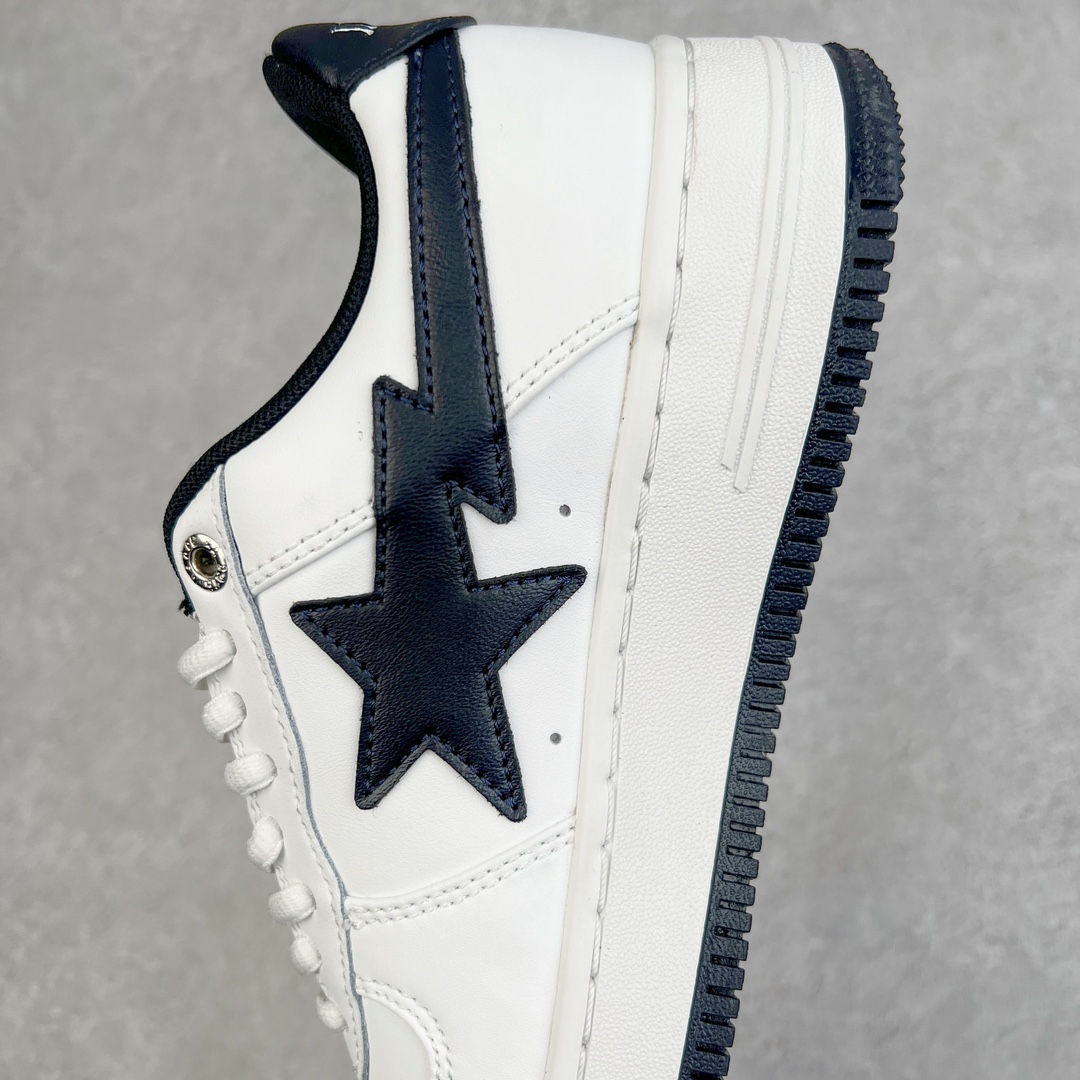 图片[7]-＃C版纯原 Bape Sta To Low 明星同款 猿人头经典漆皮低帮运动休闲板鞋 全套原纸板楦头开发 确保原汁原味 市场最完美低趴版型 一比一鞋头弧度高度鞋身弧度 外贸平台指定订单 匠心打造 开发时长超过半年 独家私模磨具冲刀加持 原厂特供皮料光泽色卡零偏差 内里均采用市场最好的超软原厂填充棉 原数据进口机台高频印压LOGO 最高QC检验标准 控制溢胶瑕疵 深浅定位均保持zp一致 中底嵌入Ortholite缓震材质 全套原包装 包含猿人logo 定制防尘袋 尺码：36 36.5 37 38 38.5 40 40.5 41 42 42.5 43 44 44.5 45 46-选品中心