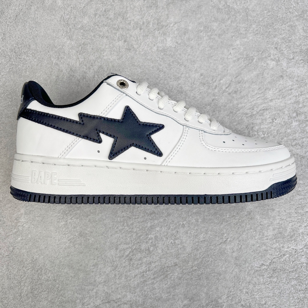 ＃C版纯原 Bape Sta To Low 明星同款 猿人头经典漆皮低帮运动休闲板鞋 全套原纸板楦头开发 确保原汁原味 市场最完美低趴版型 一比一鞋头弧度高度鞋身弧度 外贸平台指定订单 匠心打造 开发时长超过半年 独家私模磨具冲刀加持 原厂特供皮料光泽色卡零偏差 内里均采用市场最好的超软原厂填充棉 原数据进口机台高频印压LOGO 最高QC检验标准 控制溢胶瑕疵 深浅定位均保持zp一致 中底嵌入Ortholite缓震材质 全套原包装 包含猿人logo 定制防尘袋 尺码：36 36.5 37 38 38.5 40 40.5 41 42 42.5 43 44 44.5 45 46-选品中心