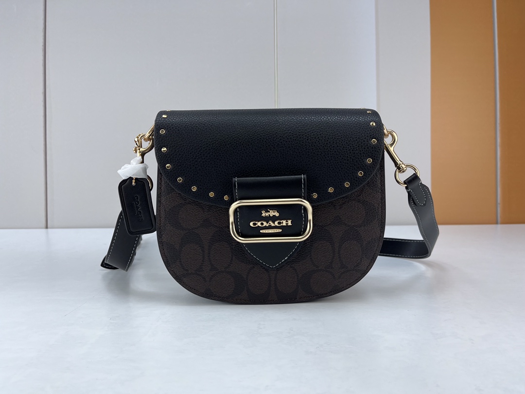 HERMES Evelyn TPM black silver #763