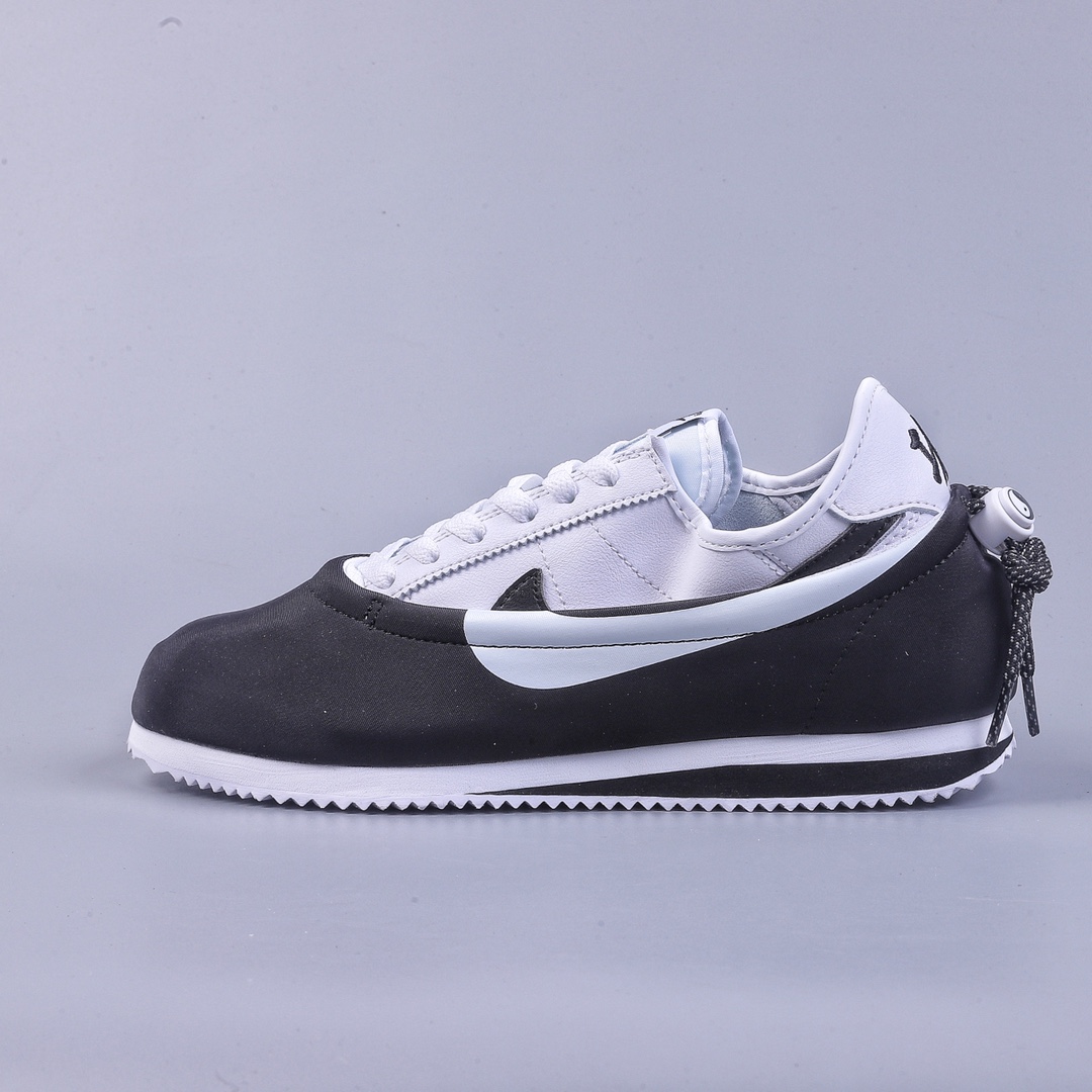 260 陈冠希Clot x Nike Clotez 三合一 太极阴阳 可拆卸潮流复古跑步功夫鞋 联名黑白 DZ3239-002