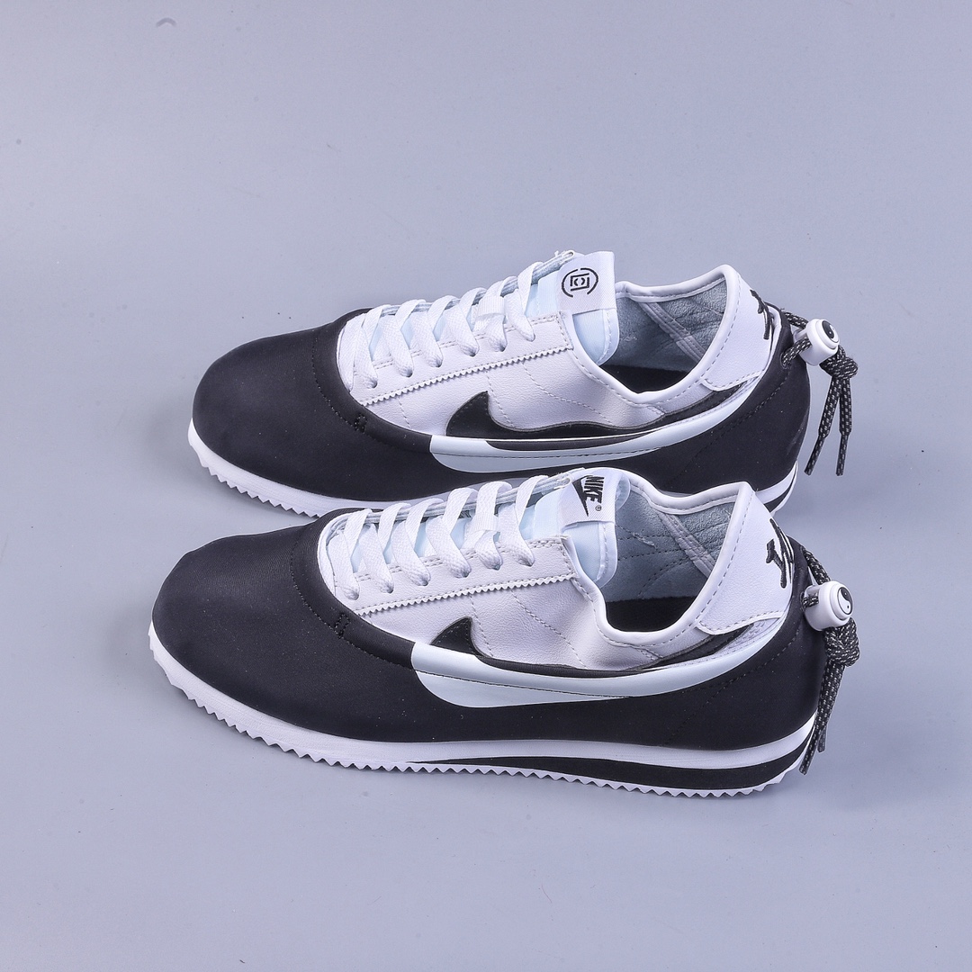 260 陈冠希Clot x Nike Clotez 三合一 太极阴阳 可拆卸潮流复古跑步功夫鞋 联名黑白 DZ3239-002