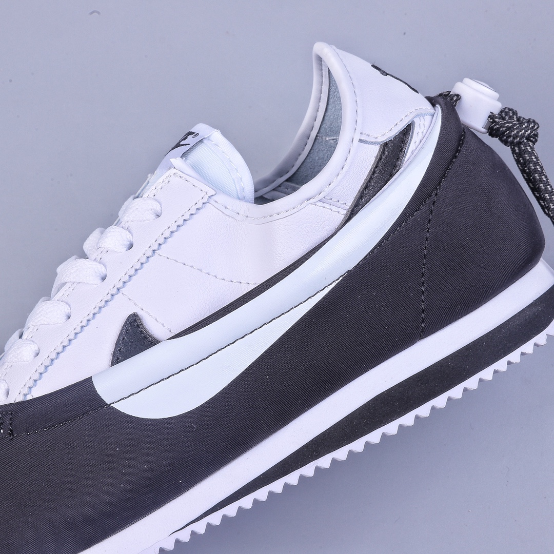 260 陈冠希Clot x Nike Clotez 三合一 太极阴阳 可拆卸潮流复古跑步功夫鞋 联名黑白 DZ3239-002