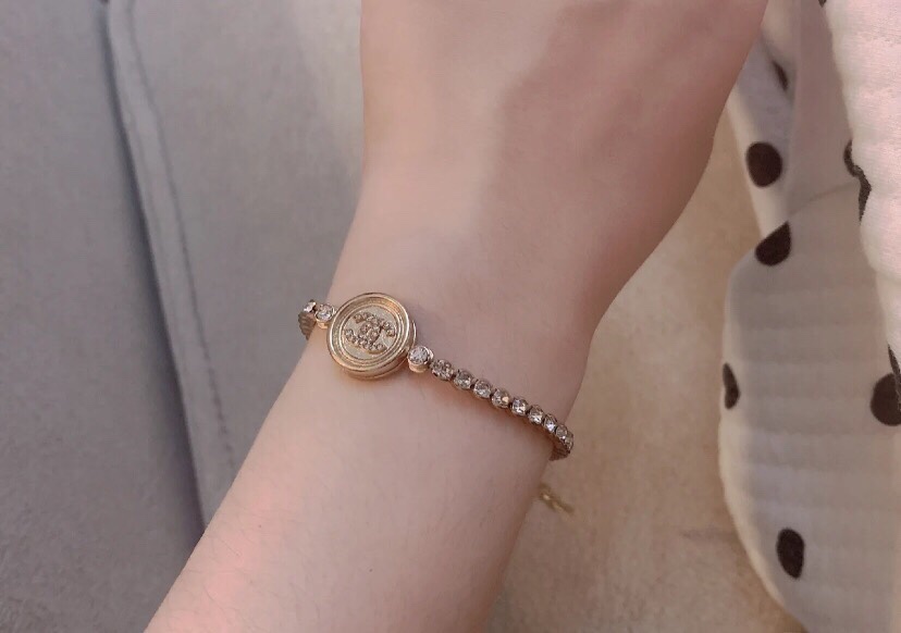 Chanel 香奈儿CHANEL 新品 小香双c镶钻手链
