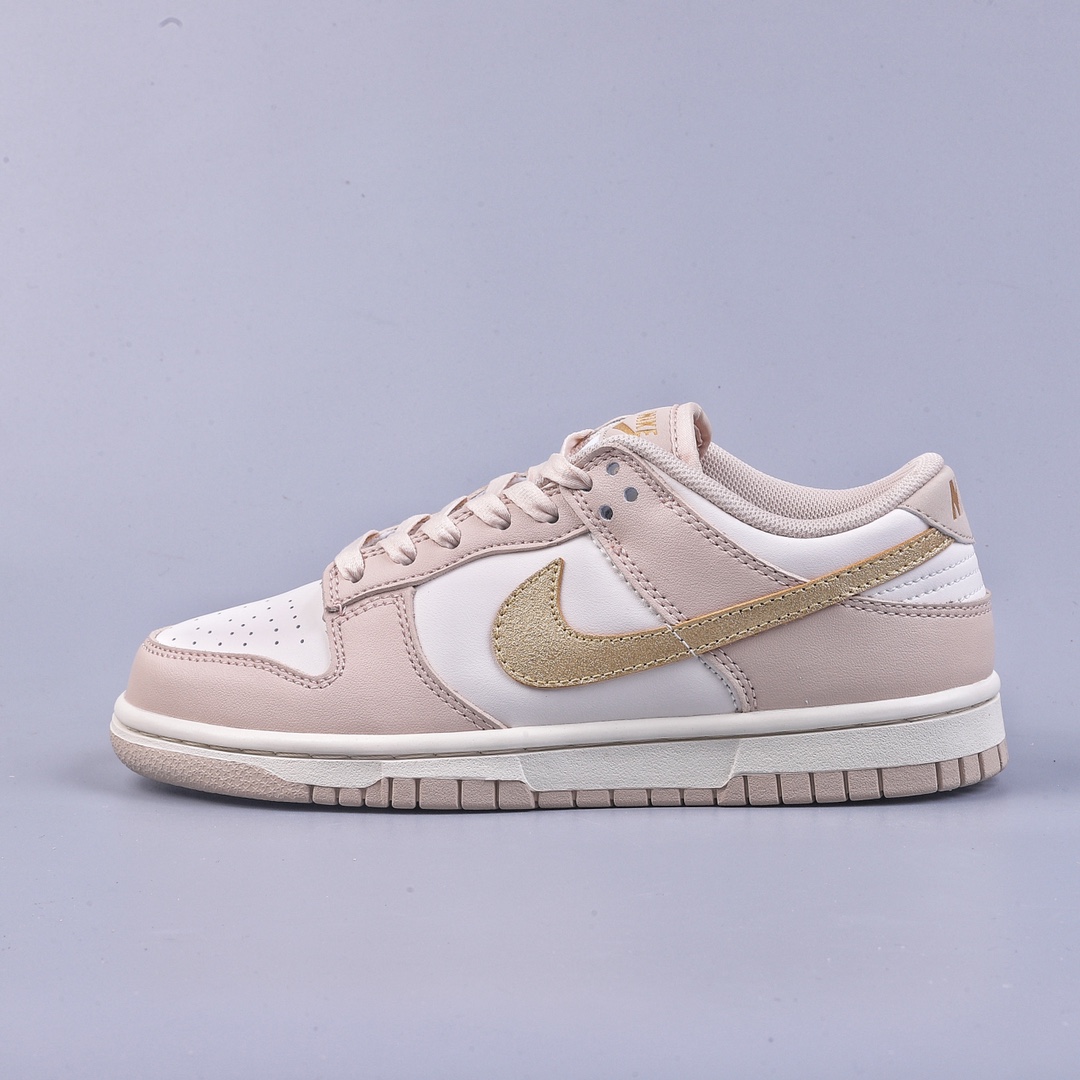 200 Nike Dunk Low ”Gold Swoosh” 奶茶金钩 DX5930-001