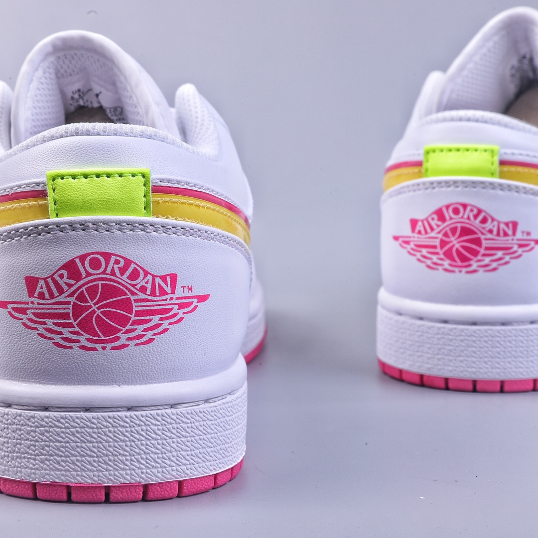 200 Air Jordan 1 Low 白黄糖果 目前市售最高品质CV4610-100