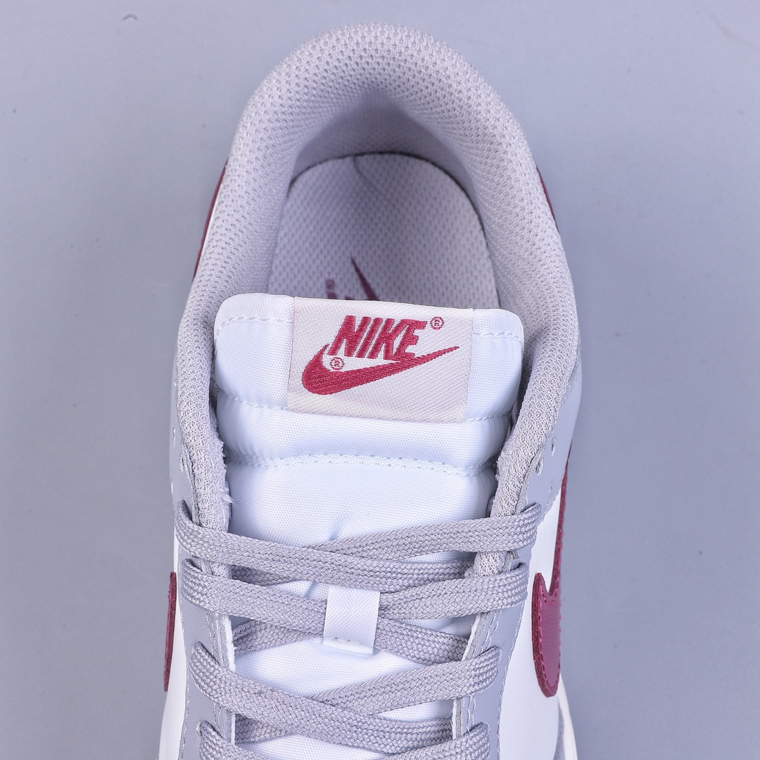 300 Ｃ版Nike SB Dunk Low RETRO ”Grey White” 灰酒红 DD1503-122