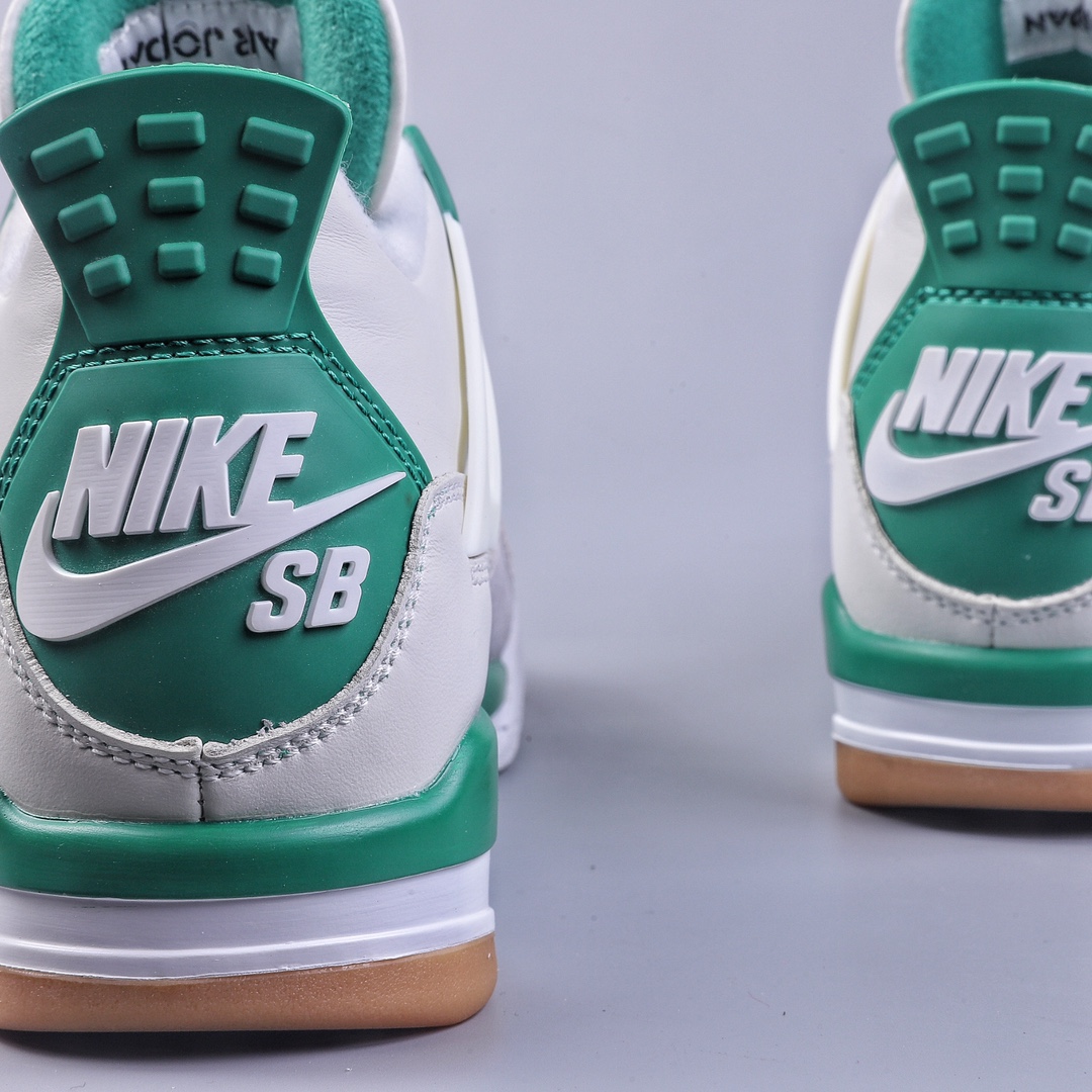 W version Air Jordan 4 Retro Jordan 4 ”Pine Green” replica turquoise joint DR5415-103