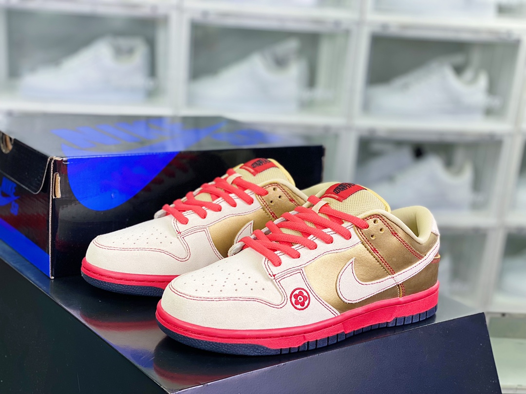SB Dunk Low Pro”Money Cat”扣篮系列低帮休闲运动滑板板鞋“金色招财猫”304292-771