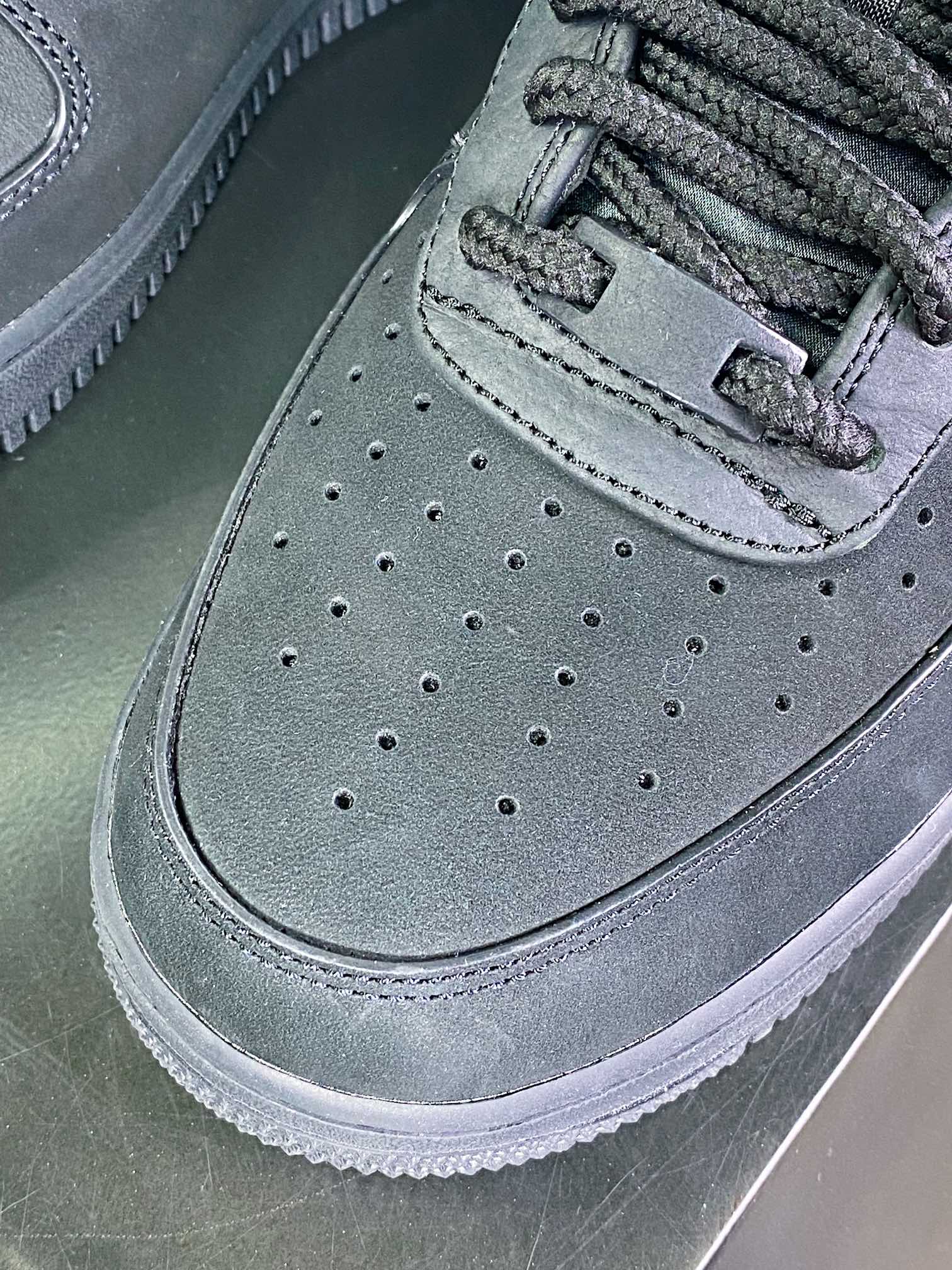 Tiffany & Co. x 【Nike】 Air Force 1 Low SP”1837”空军一号板鞋“联名黑蒂芙尼蓝”DZ1382-001