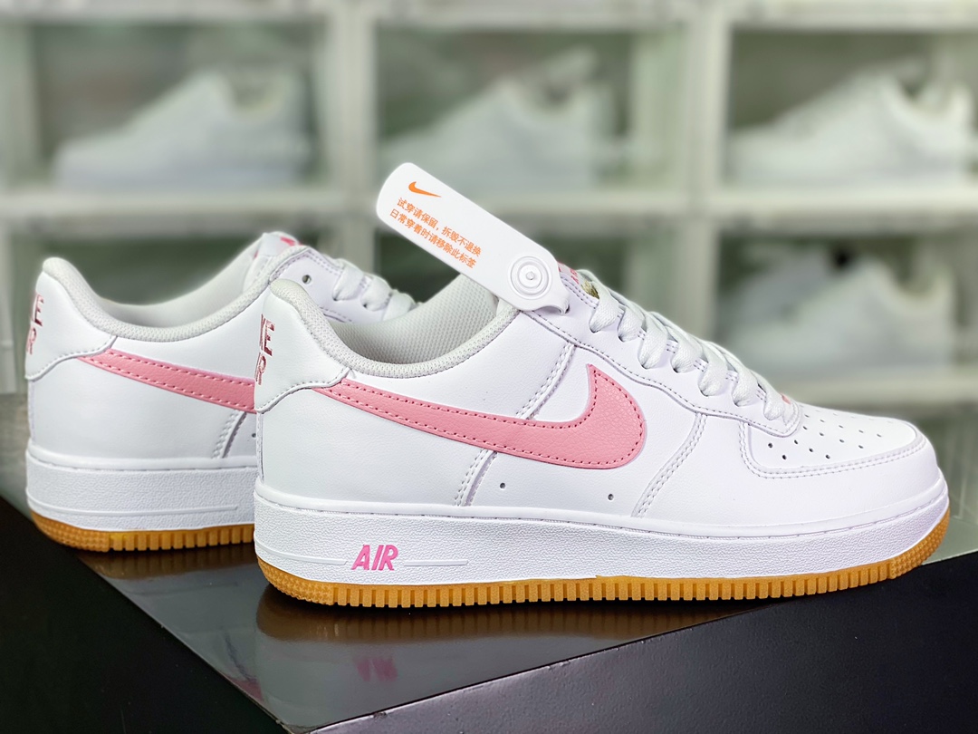Air Force 1’07 Low Retro”Color of the Month/Pink Gum”空军一号“周年版白浅粉生胶底”DM0576-101