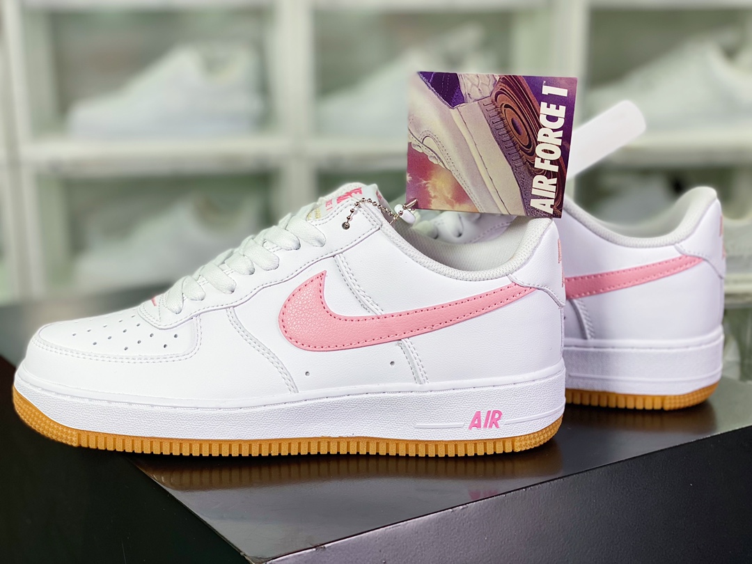 Air Force 1’07 Low Retro”Color of the Month/Pink Gum”空军一号“周年版白浅粉生胶底”DM0576-101