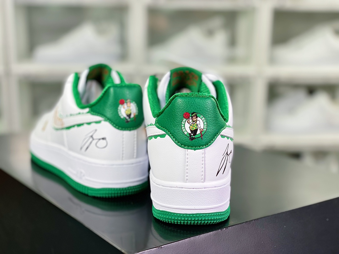 Air Force 1Low '07 LV8”Jayson Tatum 0”空军一号低帮“白绿金塔图姆”NK9700-131