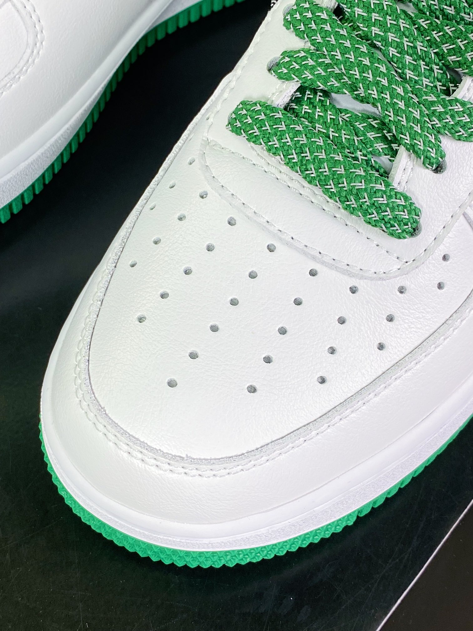 Air Force 1Low '07 LV8”Jayson Tatum 0”空军一号低帮“白绿金塔图姆”NK9700-131