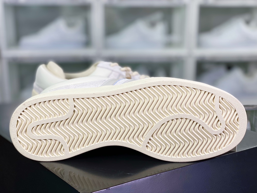 Bad Bunny x 【Adidas】 Campus Light ”Cloud White” College Light Series Low Top FZ5823