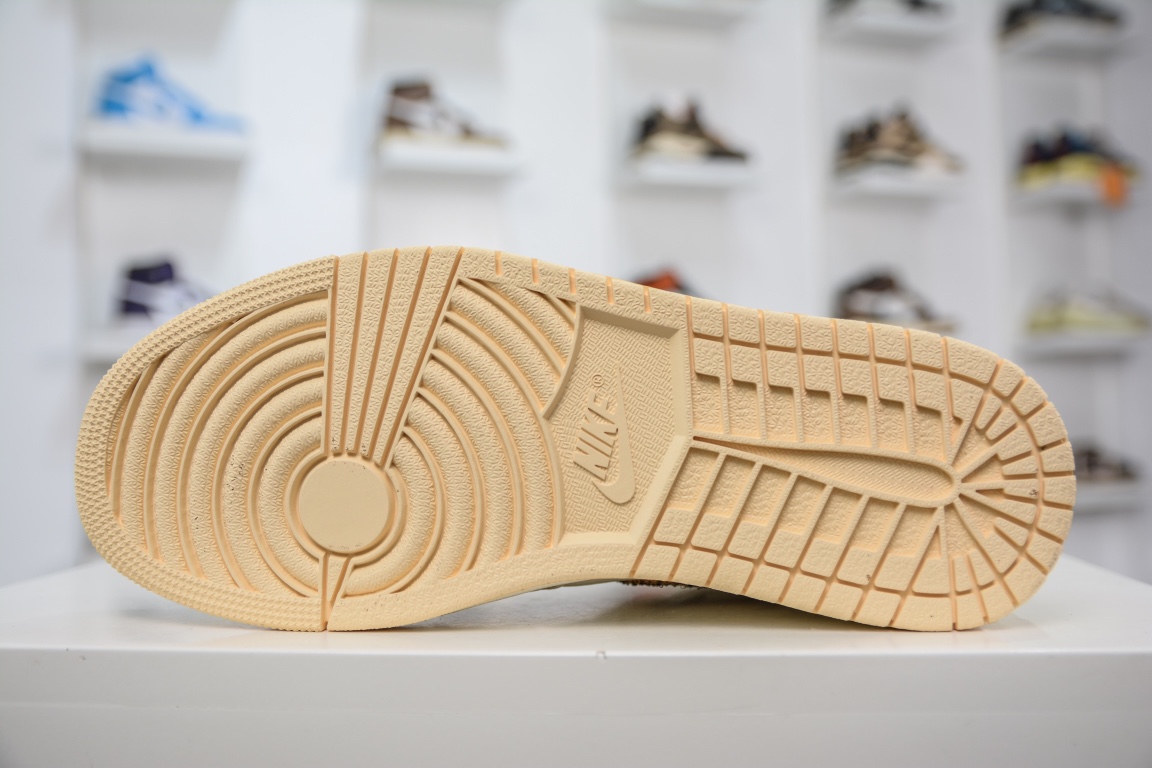 280 大厂Air Jordan 1 High OG ”Vibrations of Naija” AJ1 乔1小香风 FD8631-100