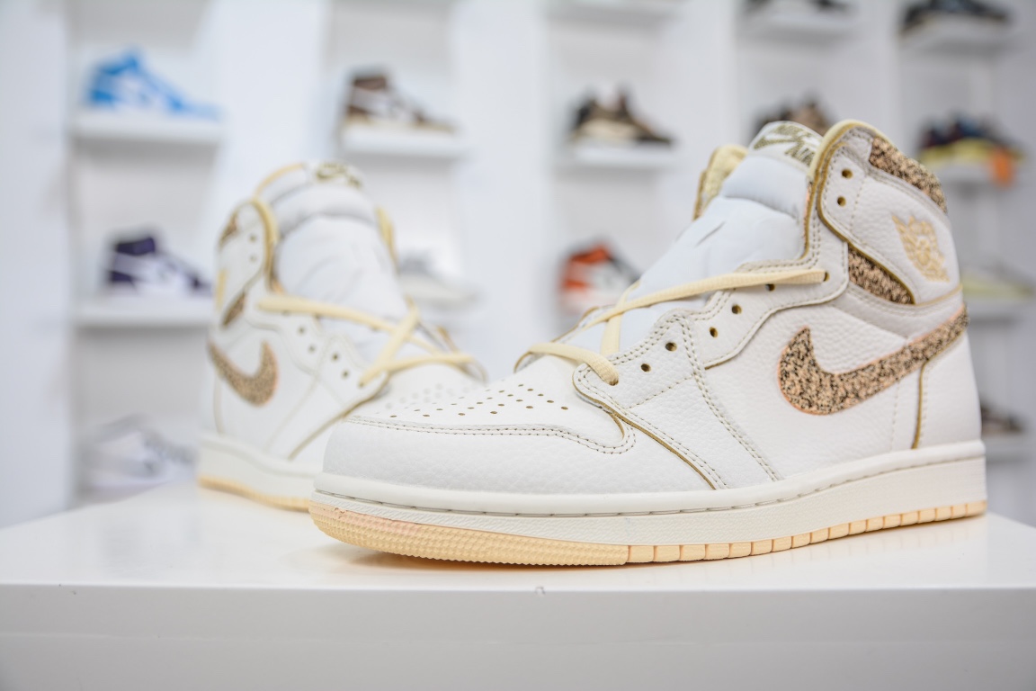 280 大厂Air Jordan 1 High OG ”Vibrations of Naija” AJ1 乔1小香风 FD8631-100
