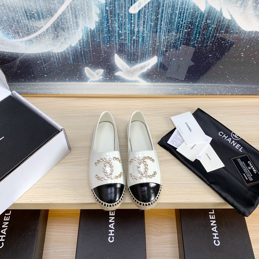 Chanel Shoes Espadrilles White Spring/Summer Collection