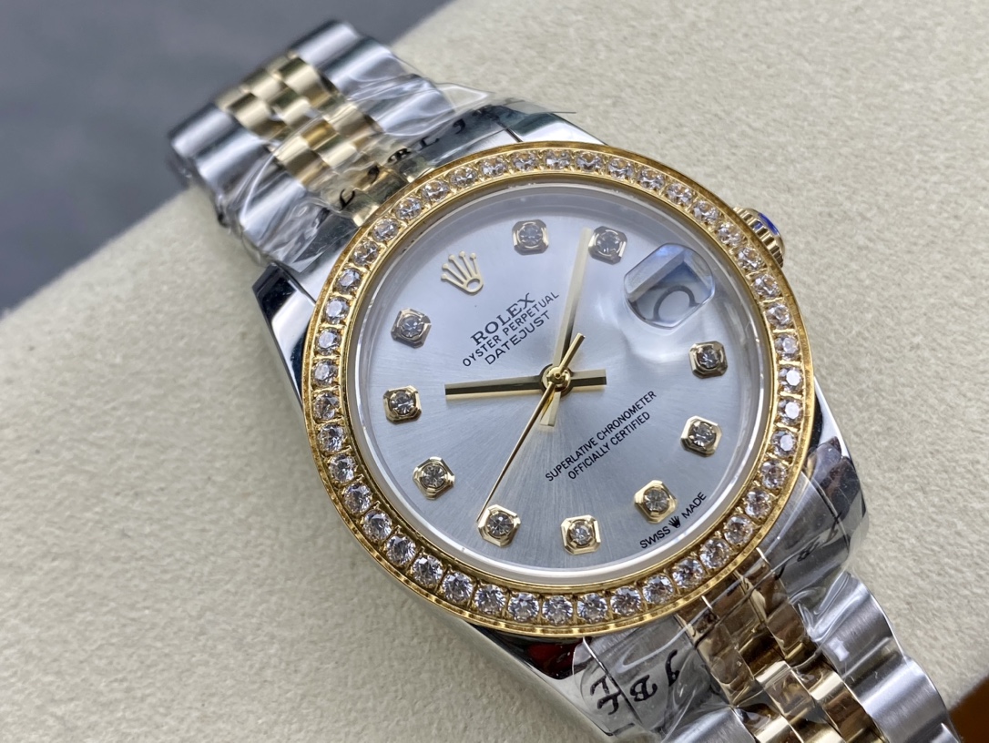 SK Factory 劳力士Rolex 女款 日志型31mm 自動巻き腕時計